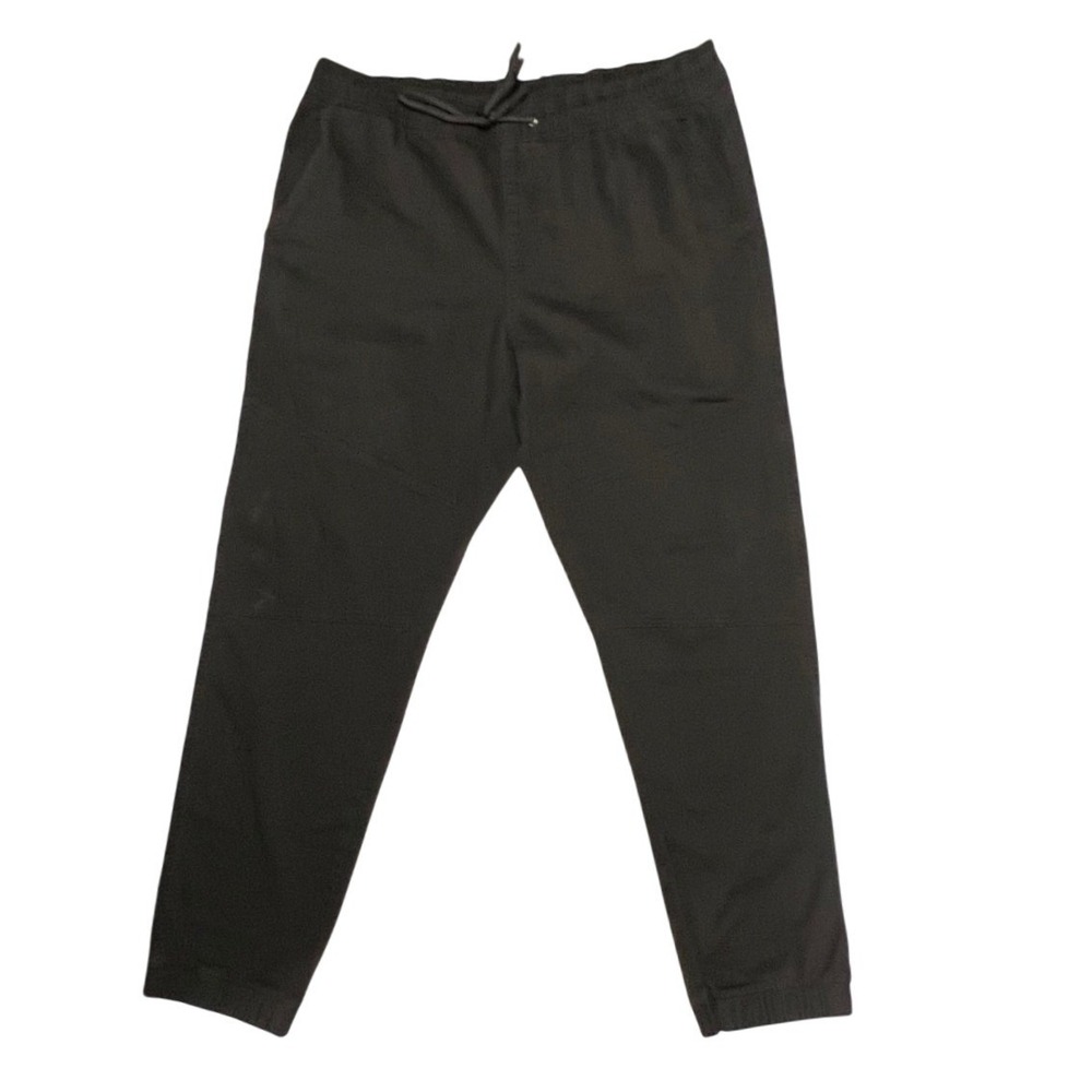 Halfway Dead Cotton Twill Drawstring‎ Pants Large Brown Streetwear Travel EUC